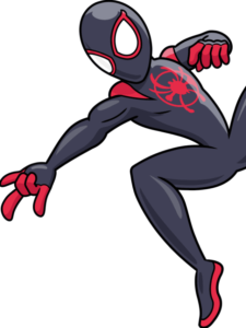 Miles Morales Spiderman - web story - complete