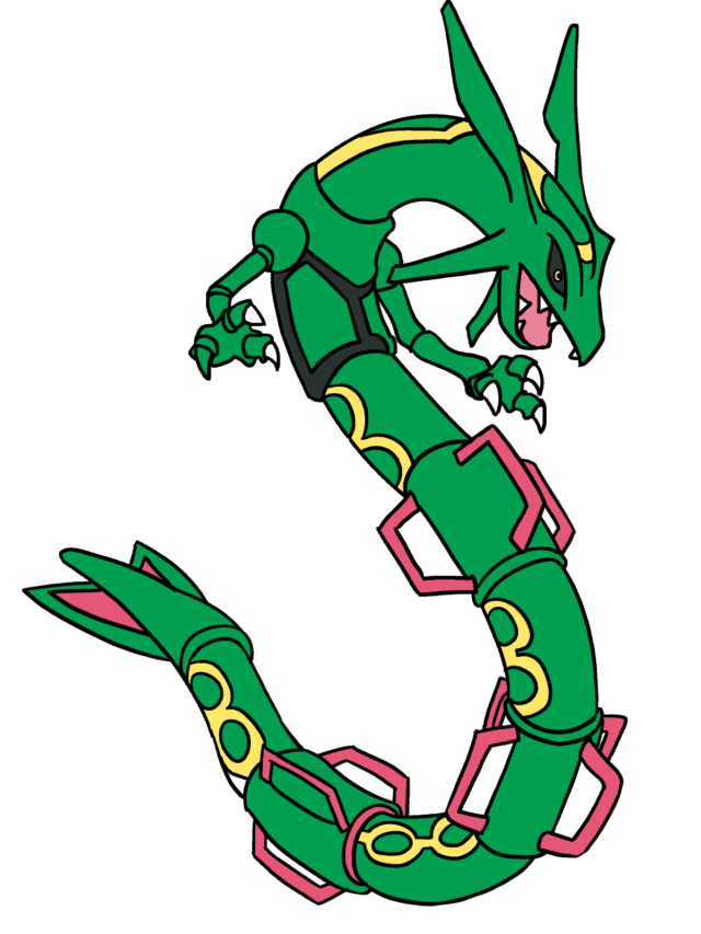 Rayquaza Pokemon - web story - complete
