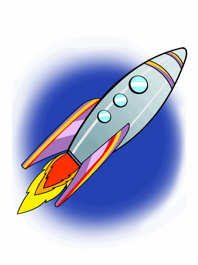 Easy Rocket Ship Step-by-Step Tutorial - Easy Drawing Guides