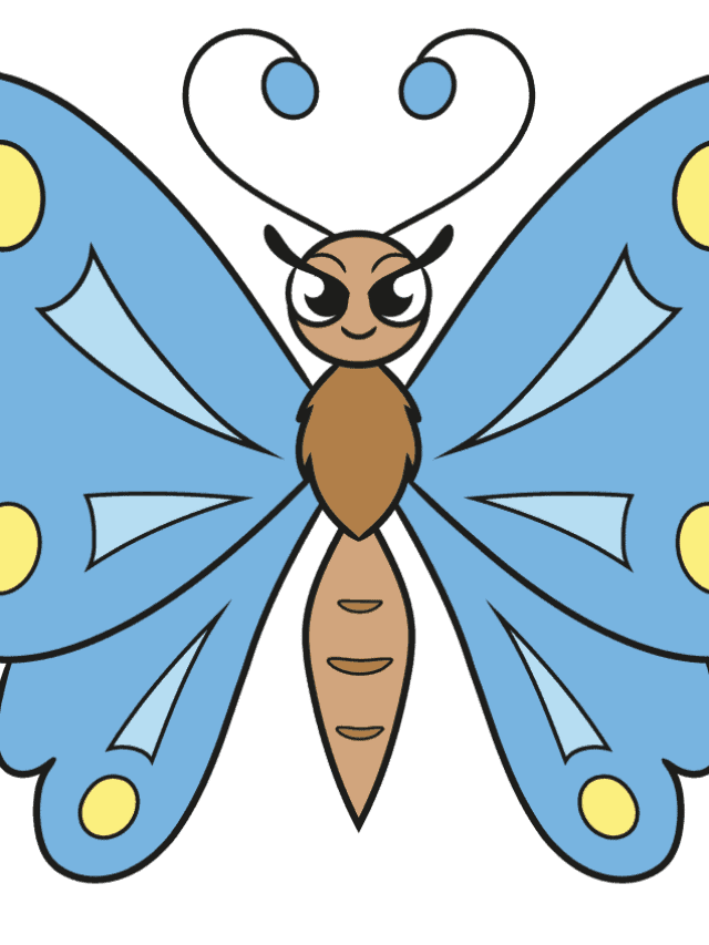 Simple Cute Butterfly - web story - complete