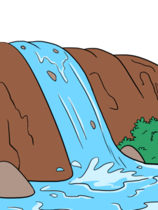 Waterfall - web story - complete