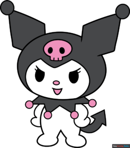 How to Draw Kuromi from Sanrio Featured Image