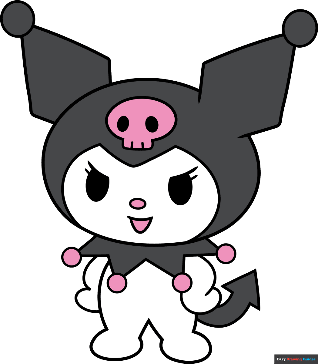Hello Kitty Kuromi Drawing Hello Kitty Kuromi Drawing