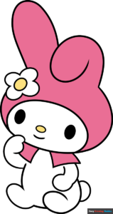 How to Draw My Melody from Sanrio Featured Image