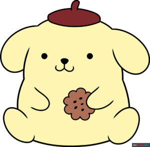 How to Draw Pompompurin from Sanrio Featured Image