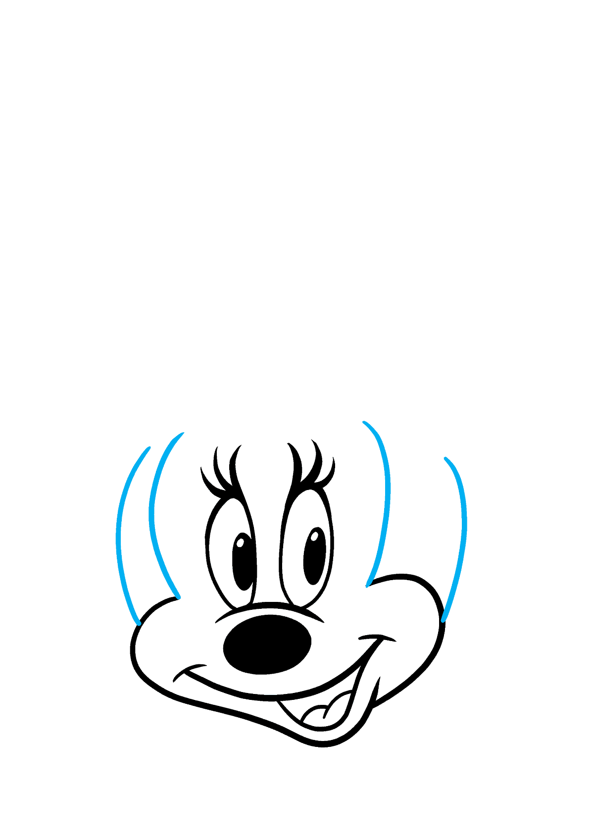 Comment Dessiner Minnie Mouse Dessin Facile Easy Drawings Dibujos