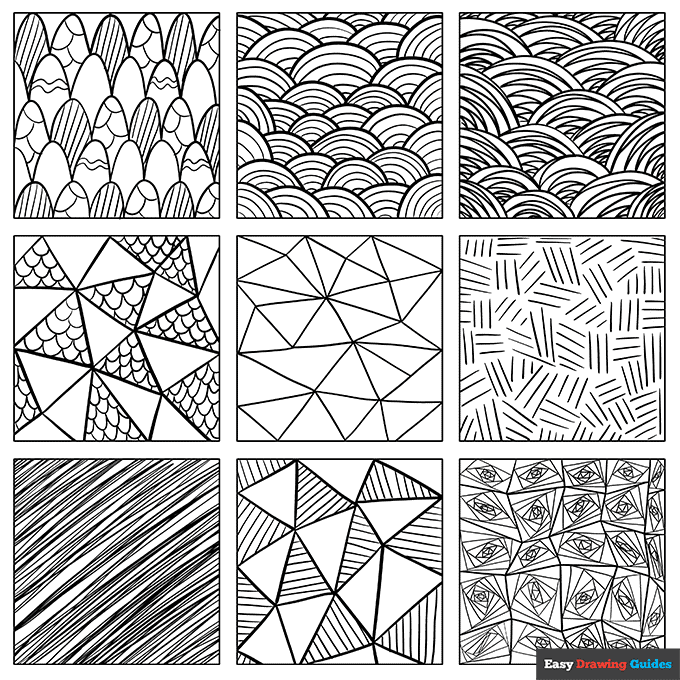 108 Easy Cool Patterns To Draw For Beginners Really Easy Drawing 108 Easy Cool Patterns To Draw For Beginners Really Easy Drawing
