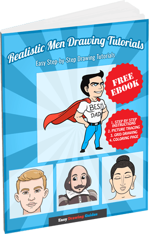 Realistic Men Drawing Tutorials Easy Drawing Guides