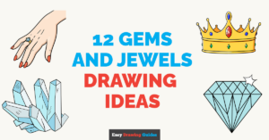 11 Gems and Jewels Drawing Ideas for Kids Featured Image