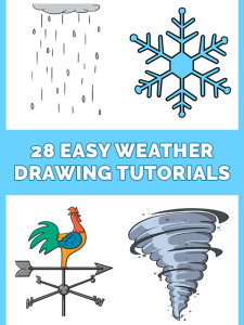 11 Best Weather Drawing Tutorials Pinterest Image