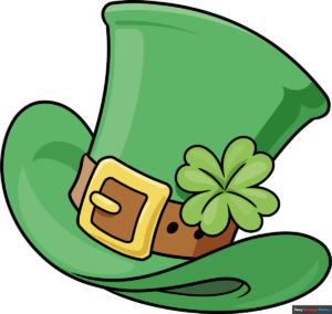 How to Draw a Leprechaun Hat Featured Image
