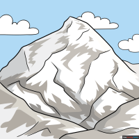 How to Draw Mount Everest