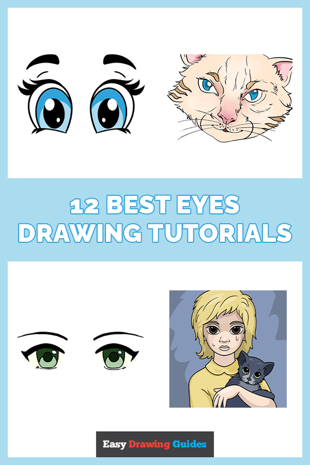 12 Easy Eyes Drawing Tutorials 12-easy-eyes-drawing-tutorials