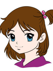 Anime Girl Face drawing tutorial - web story - complete