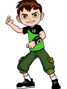Ben 10 drawing tutorial - web story - complete