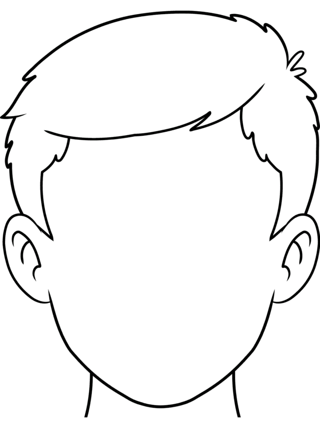 Blank Face drawing tutorial - web story - complete