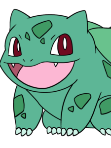Bulbasaur Pokemon drawing tutorial - web story - complete