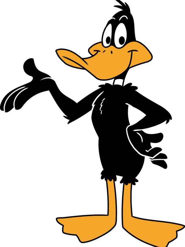 Daffy Duck drawing tutorial - web story - complete