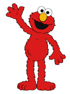 Elmo from Sesame drawing tutorial - web story - complete