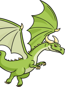 Flying Dragon drawing tutorial - web story - complete
