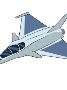 Jet drawing tutorial - web story - complete