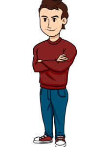 Man drawing tutorial - web story - complete