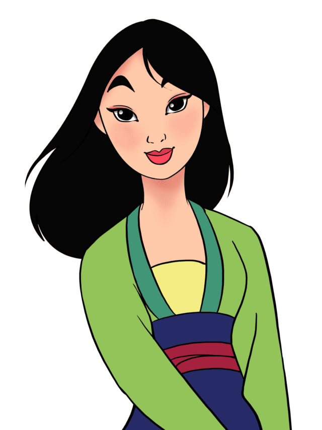 Mulan drawing tutorial - web story - complete