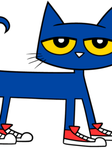 Pete the Cat drawing tutorial - web story - complete