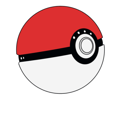 Pokeball drawing tutorial - web story - complete