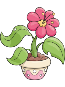 Potted Plant drawing tutorial - web story - complete