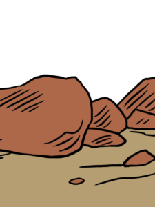 Rocks drawing tutorial - web story - complete