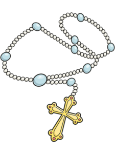 Rosary drawing tutorial - web story - complete
