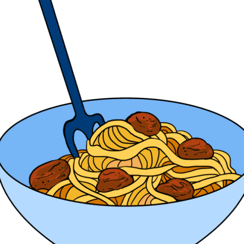 Spaghetti drawing tutorial - web story - complete