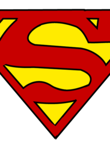 Superman Logo drawing tutorial - web story - complete