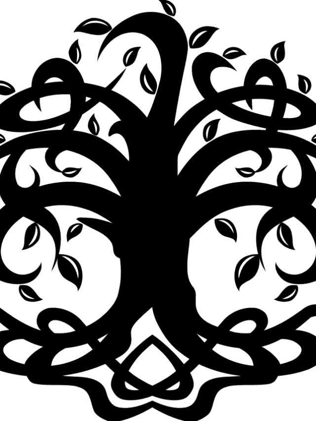 The Tree of Life drawing tutorial - web story - complete
