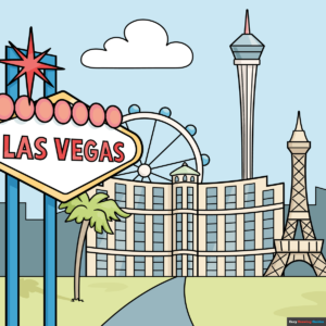How to Draw Las Vegas Featured Image
