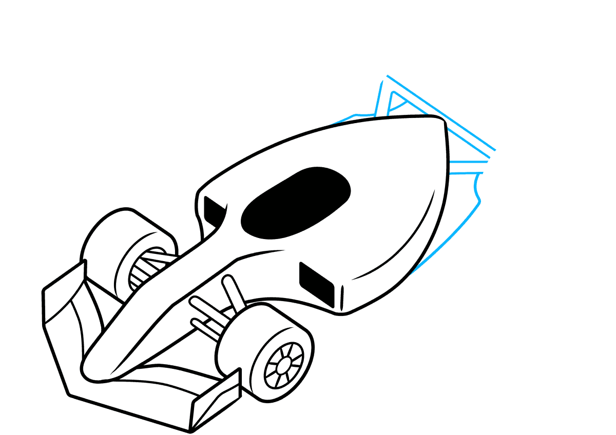 How To Draw A Race Car Step By Step