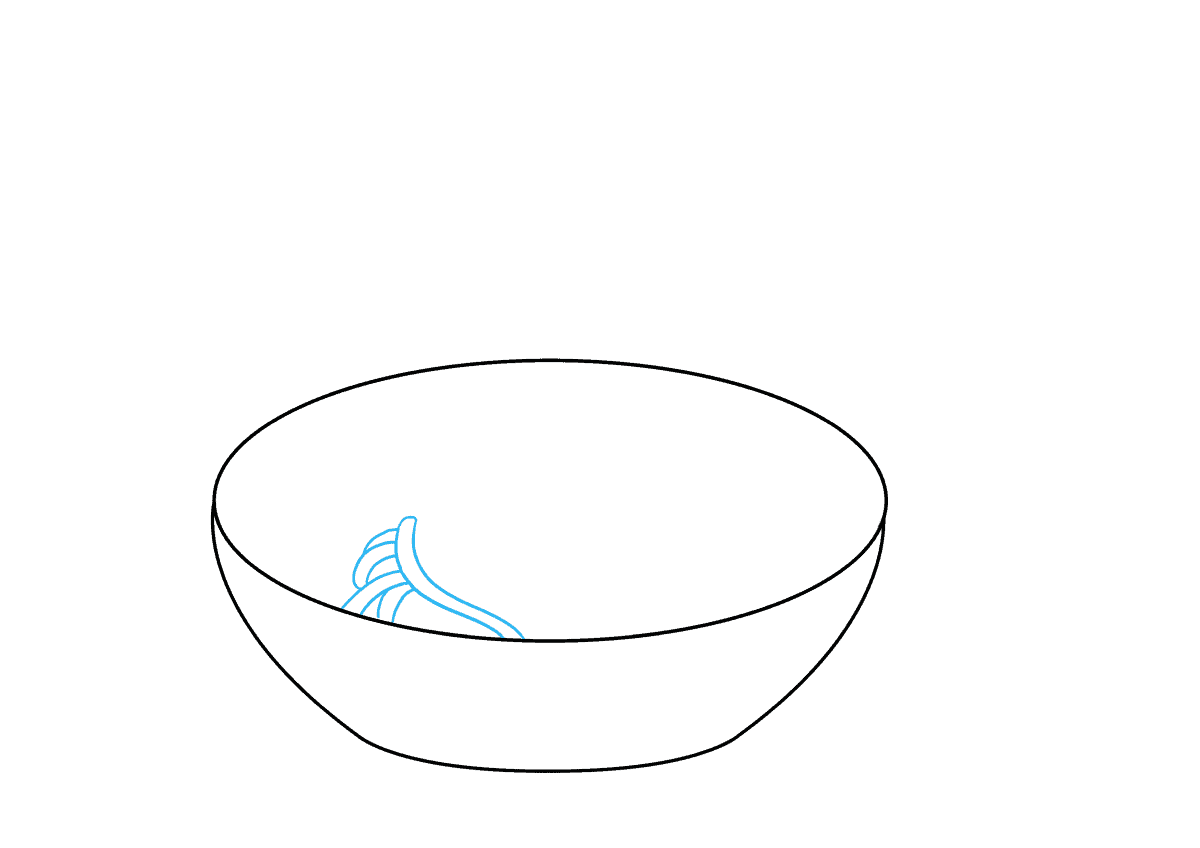 Spaghetti Drawing Easy