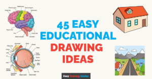 45 Easy Educational Drawing Ideas for Kids Featured Image