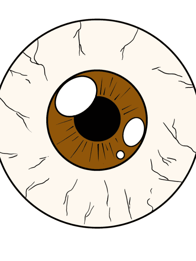 Eyeball drawing tutorial - web story - complete