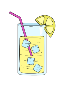 Lemonade drawing tutorial - web story - complete