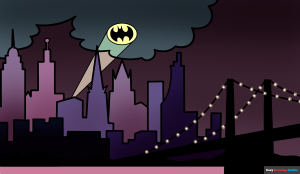 How to Draw Gotham City Featured Image