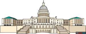 How to Draw The U.S. Capitol Building Featured Image