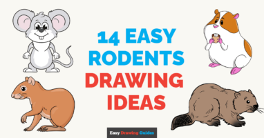 How to Draw Rodents: 14 Step-by-Step Drawing Tutorials