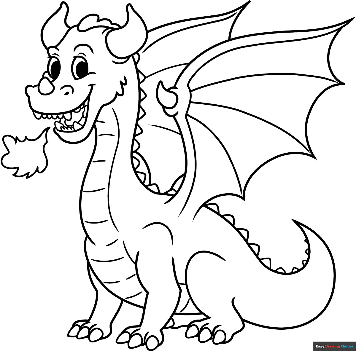 Free Printable Dragon Coloring Pages For Kids With Images Girl Dragon