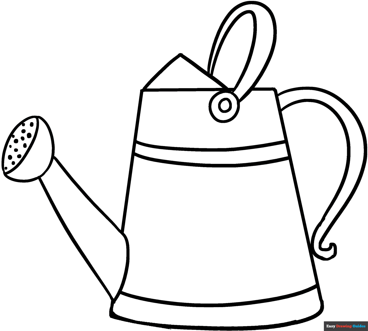 Water Can Coloring Pages 2025 