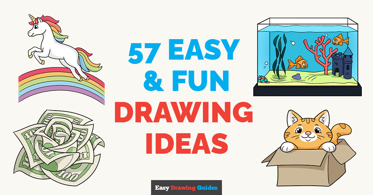 57 Easy and Fun Drawing Tutorials for Kids Featured Image