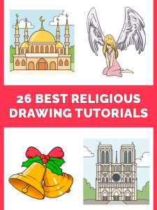 26 Best Religious Drawing Tutorials Pinterest Image