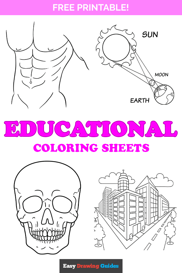 Free printable sports balls coloring pages - pinterest image