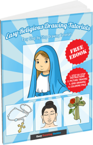 Easy Religious Drawing Tutorials - 3D eBook cover